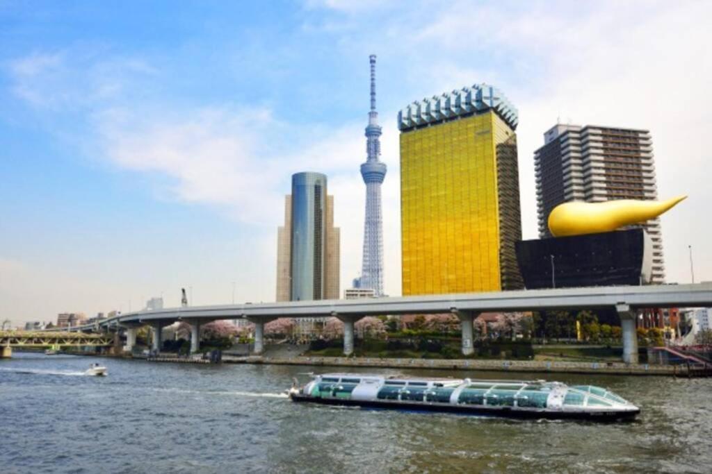 Oshiage Sky View Terrace Penthouse Apartemen